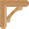 Ekena Millwork Legacy Craftsman Rough Sawn Bracket, Western Red Cedar, 4"W x 18"D x 18"H BKT04X18X18LEC04RWR - alternate 4